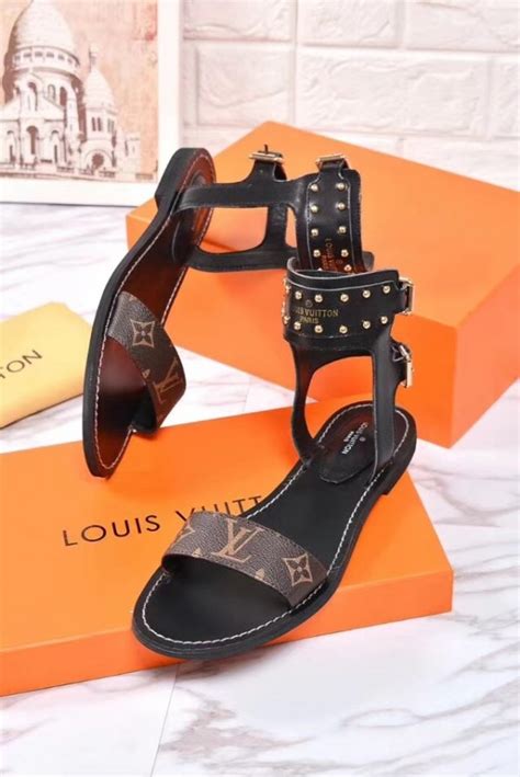 louis vuitton monogram canvas nomad sandal|Louis Vuitton sunshine sandals.